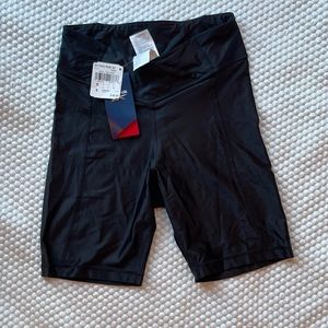 Reebok high rise shorts | black | small